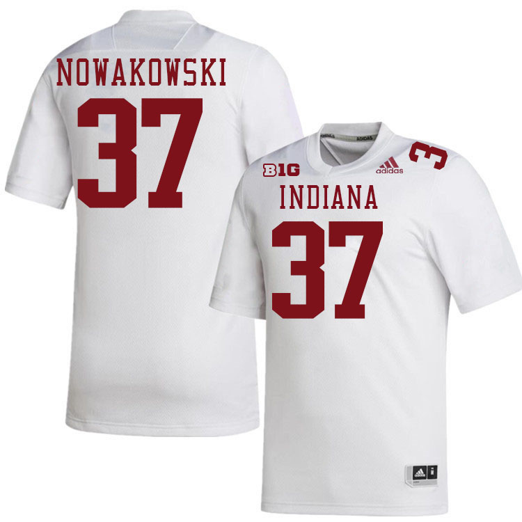 Riley Nowakowski Indiana Jerssey,Indiana University Hooisers Football Jersey,Uniforms-White